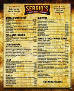 Sergio's Mexican Restaurant - Park City