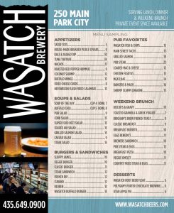 Wasatch Brewery - Park City