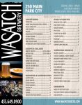 Wasatch Brewery – Park City