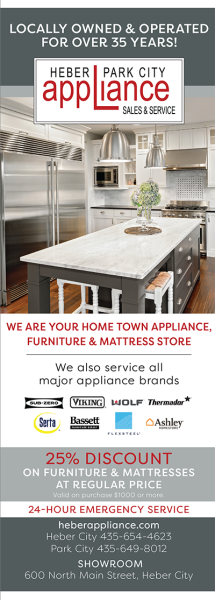Heber – Park City Appliance Sales and Service