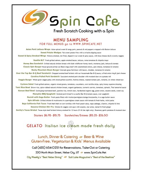 Spin Cafe – Heber City
